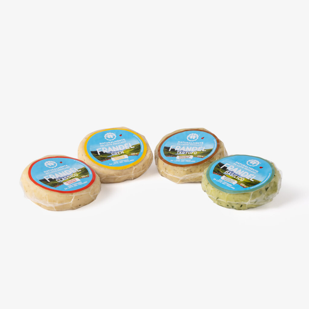 Frandel formaggio Naturalmente da Latte Friulano