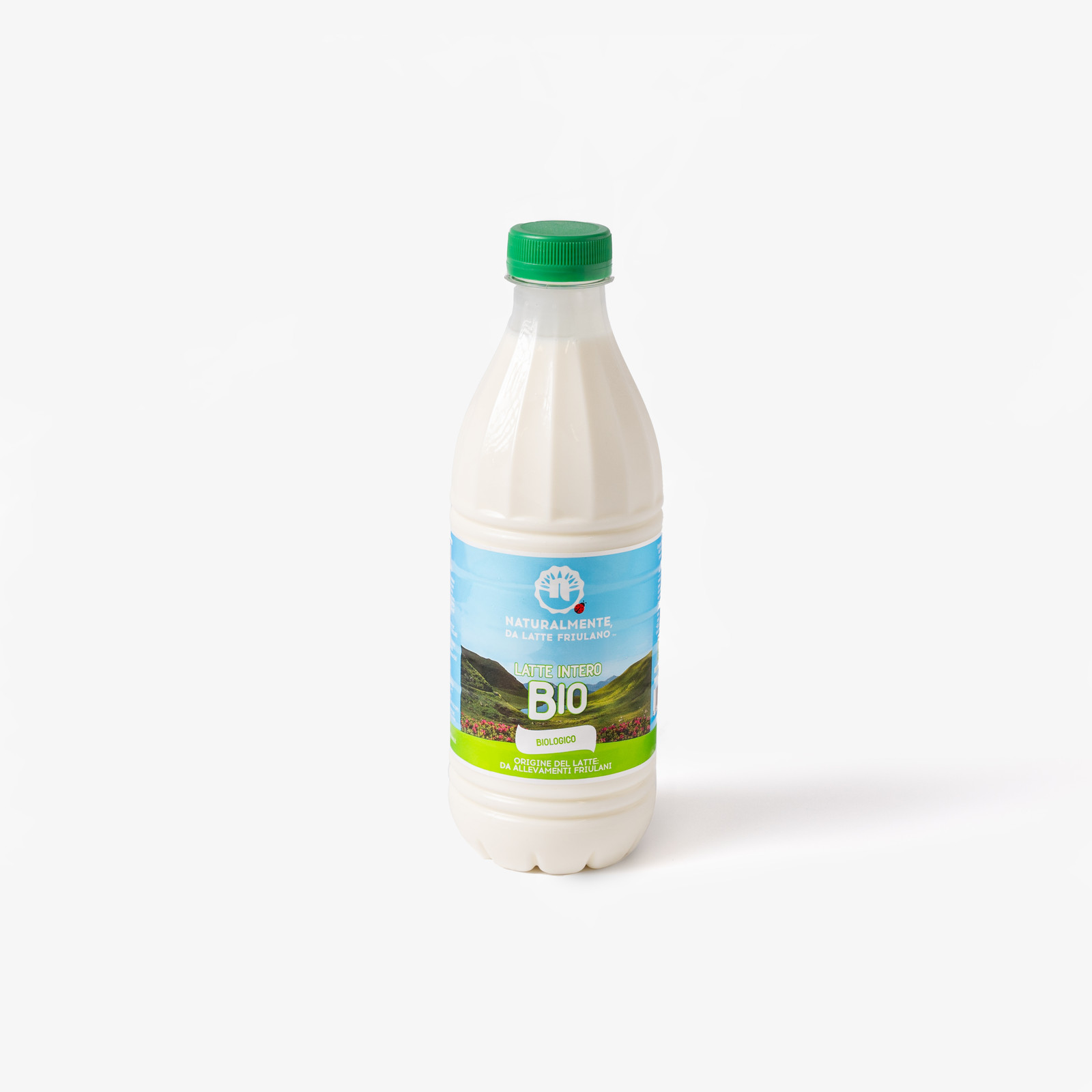 Latte intero BIO Naturalmente, bottiglia 1 L