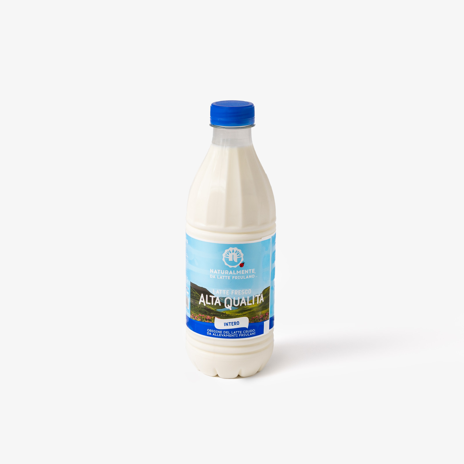 Latte fresco Alta Qualità intero Naturalmente, bottiglia 1 L