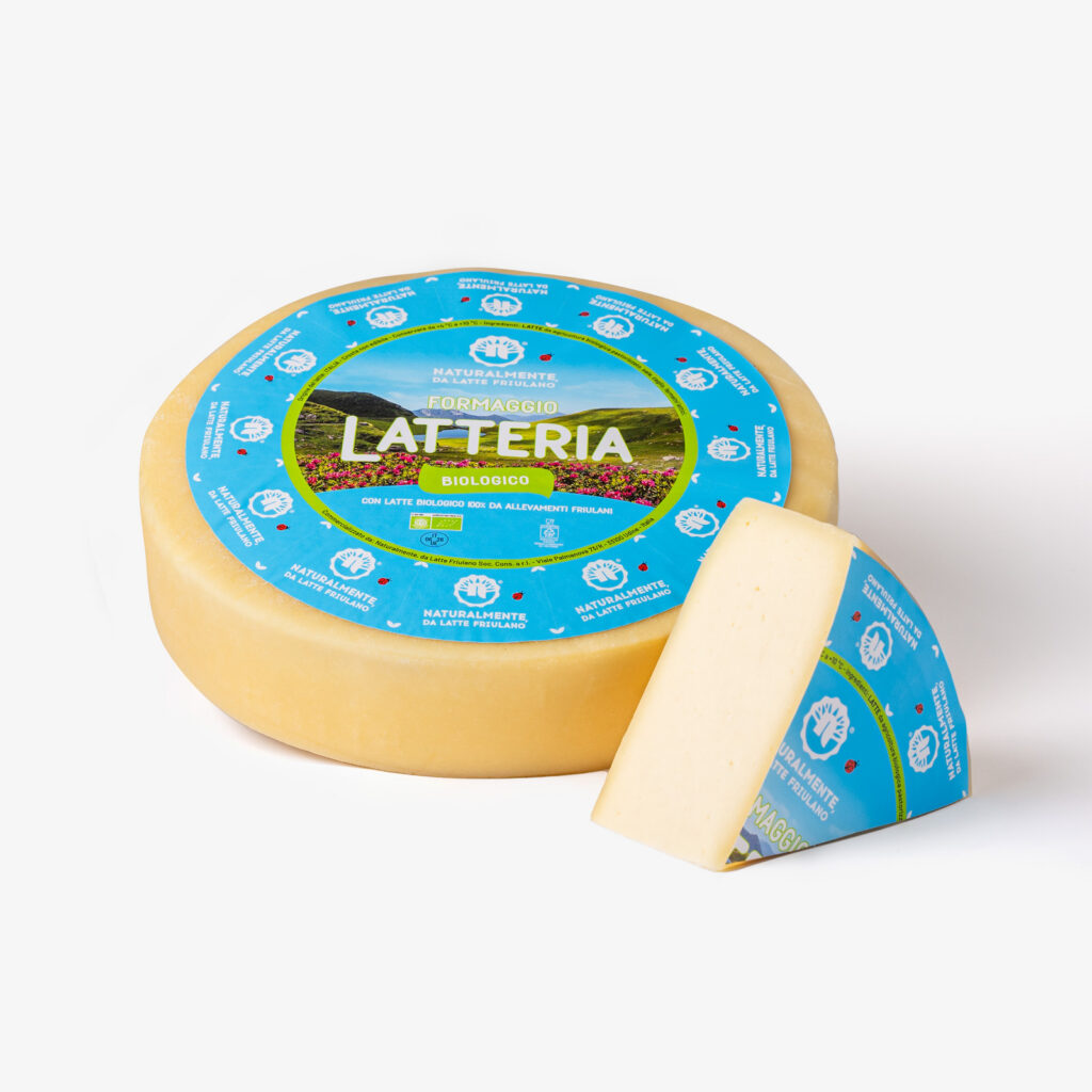 Latteria BIO formaggio biologico friulano